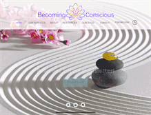 Tablet Screenshot of becomingconscious.com.au